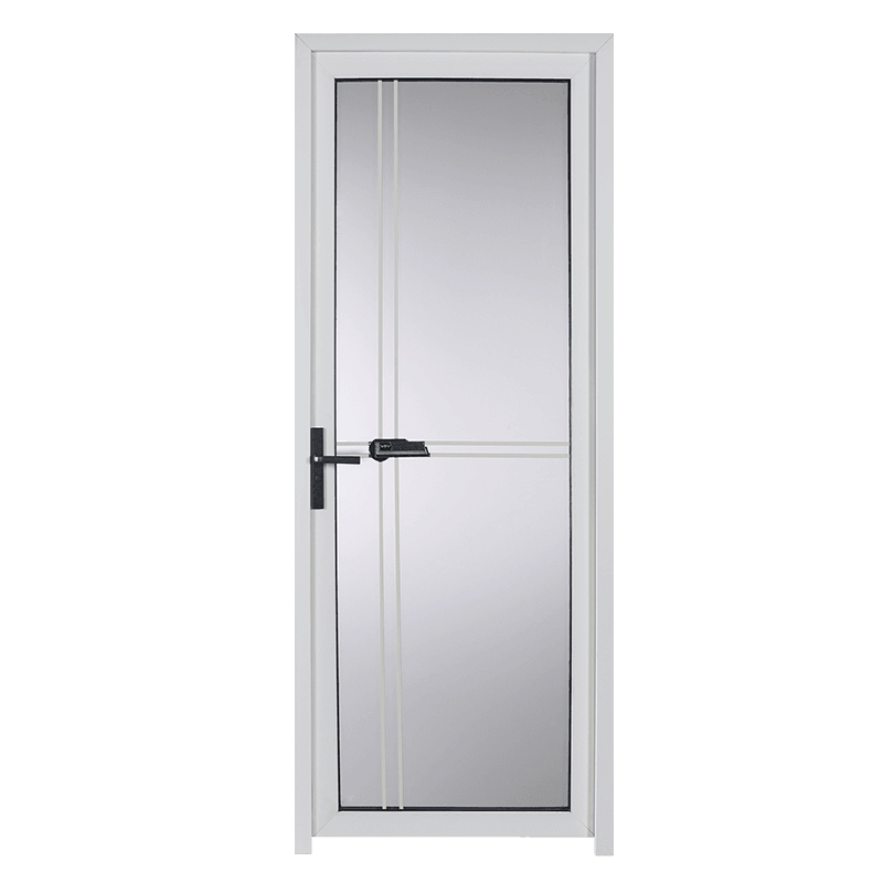 Acero ordinario blanco con recubrimiento en spray 03 + Puerta de acero para cocina y baño Yusha 03